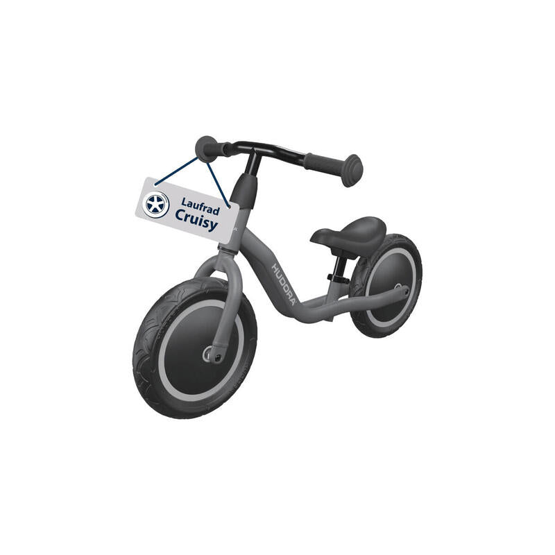 Hudora 10923, Bicileta Sin Pedales Gris
