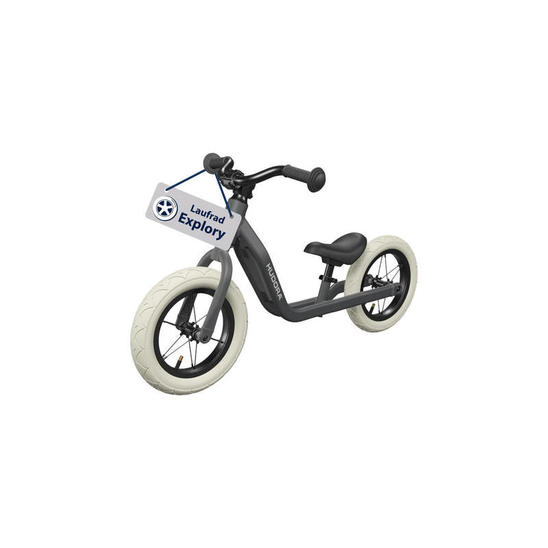 Hudora 10933, Bicileta Sin Pedales Gris