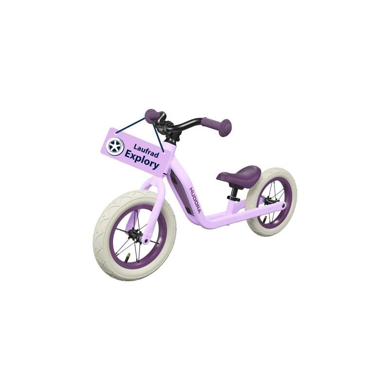 Hudora 10931, Bicileta Sin Pedales Lavanda
