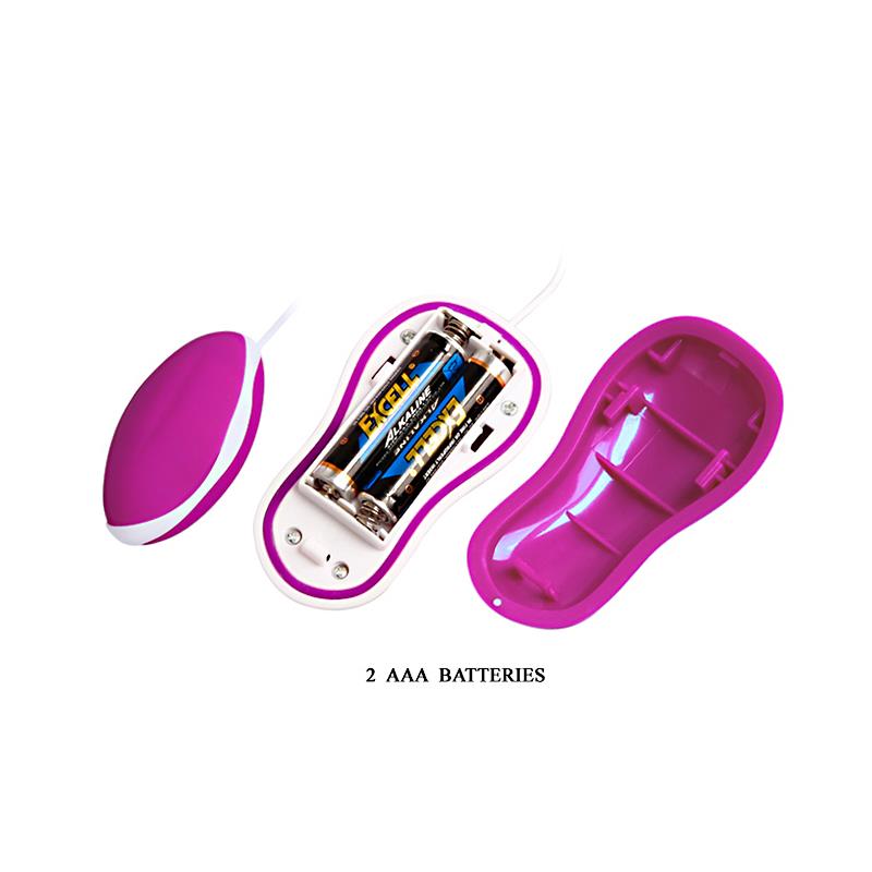 Huevo Vibrador Avery Color Rosa Y Blanco
