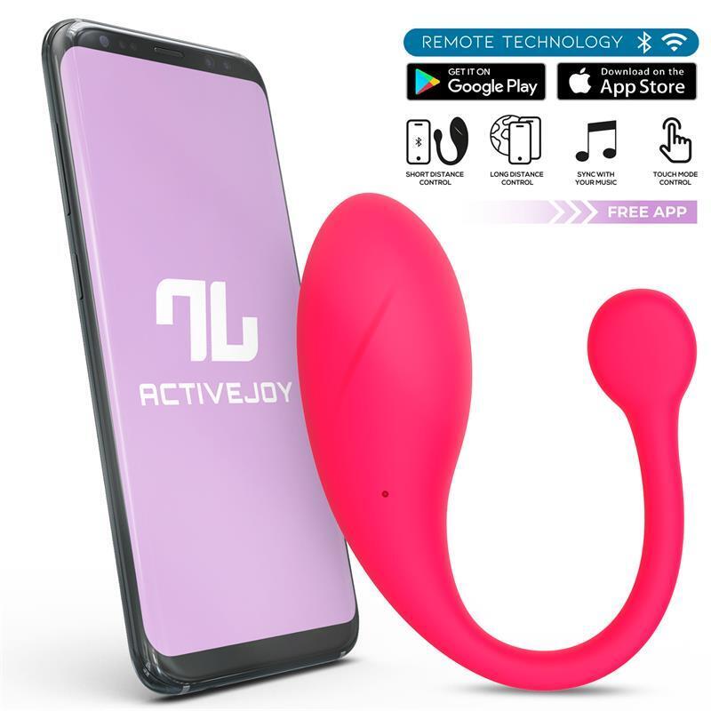 Huevo Vibrador Bulby  Con App Rojo