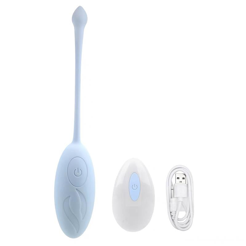 Huevo Vibrador Con Control Remoto Azul