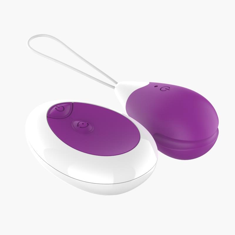 Huevo Vibrador Con Control Remoto Usb Púrpura