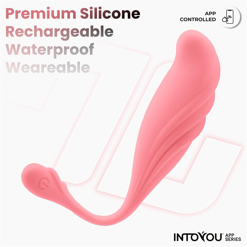 Huevo Vibrador Con Movimiento Waving Con App Usb