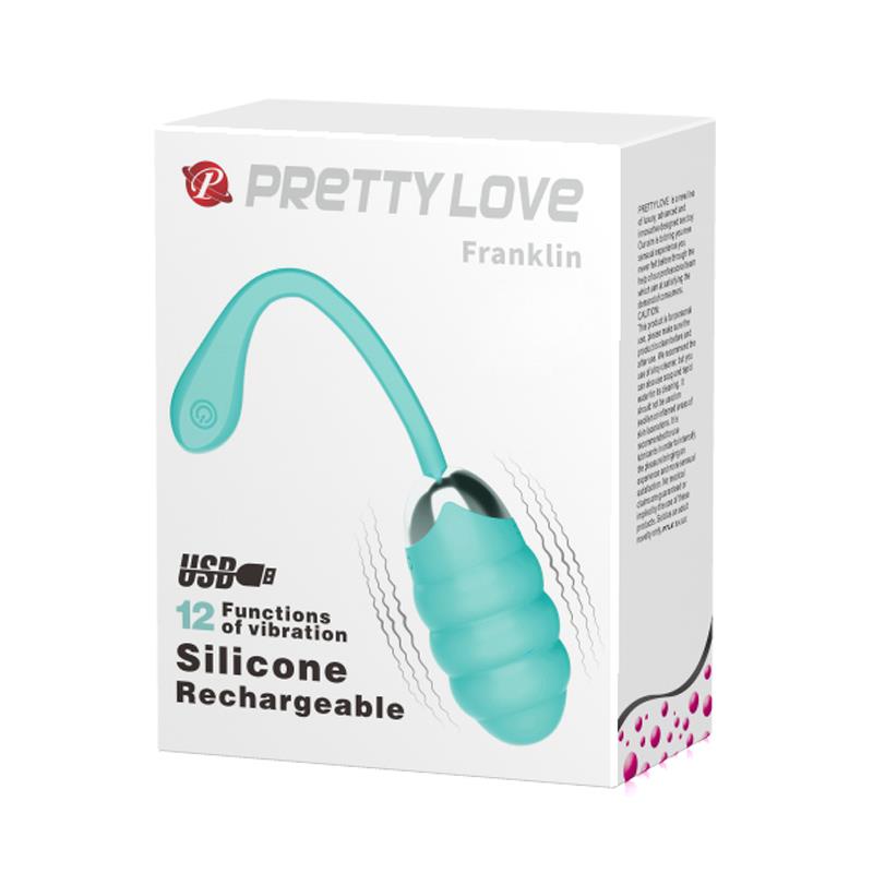 Huevo Vibrador Franklin Usb Silicona