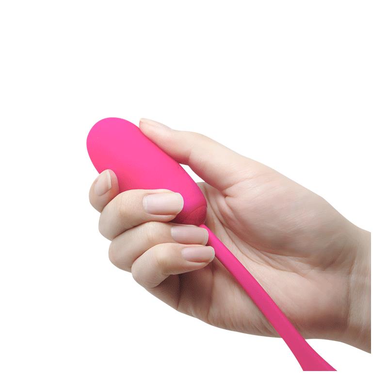 Huevo Vibrador Julius Usb Silicona Rosa