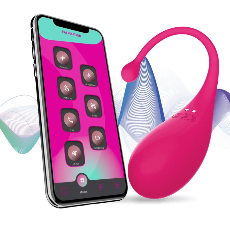 Adrien Lastic - Palpitation Huevo Vibrador Rosa - App Gratuita
