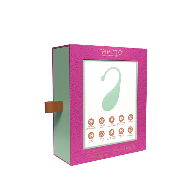 Adrien Lastic - Palpitation Huevo Vibrador Verde + App