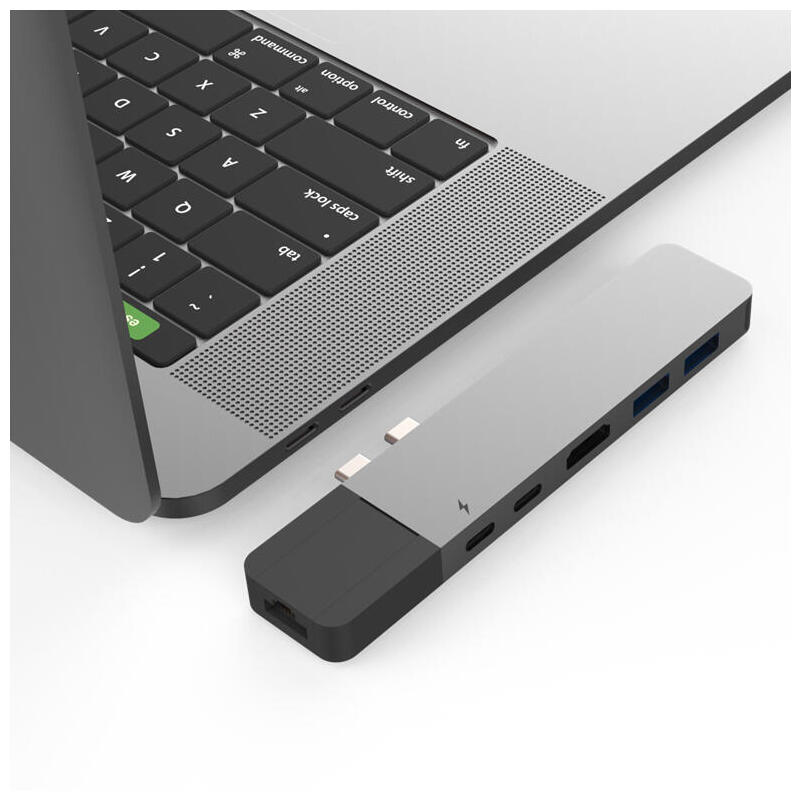 Hyperdrive Net Silver Hub Usb-C Multipuerto