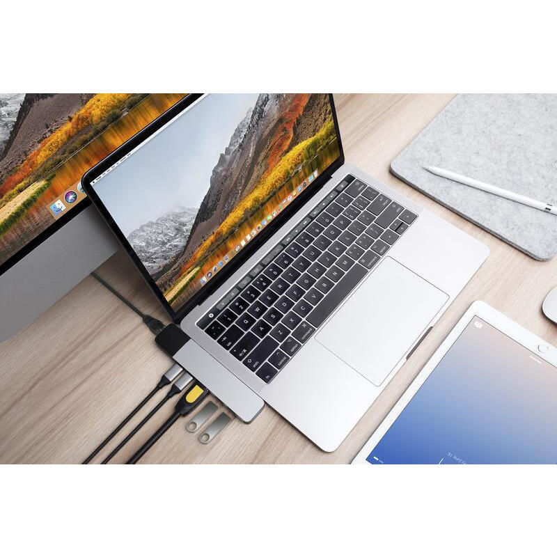 Hyperdrive Net Silver Hub Usb-C Multipuerto