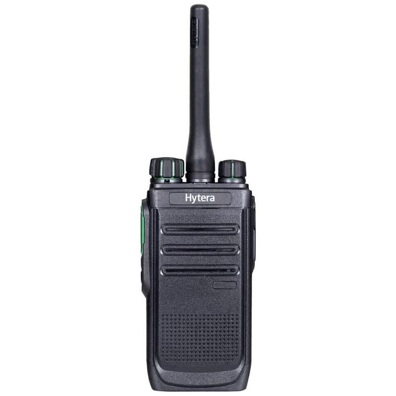 Hytera Bd505lf Lizenzfreies Dmr-Mano Inalámbrico Equipo Pmr446 446mhz Con 1500mah Lithium-Ionen-Batería Grtelclip Y Individual Equipo Cargador