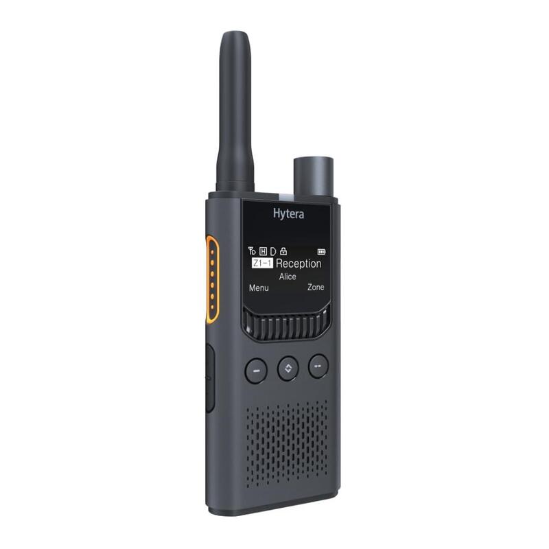 Hytera S1 Pro Hyt-S35 B1 0.5w Uhf 446mhz Con Abnehmbaren Li Polymer 2200mah Batería 5.4cm Antena 3.5mm Audiobuche Y 1.3inch Oled