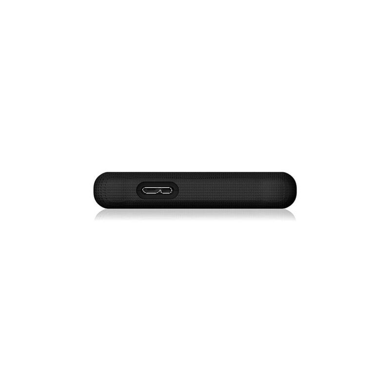Icy Box Ib-223u3a-B 2.5" Caja Externa 2,5'' Hdd/Ssd Case Sata, Usb 3.0, Protection Sleeve, Black