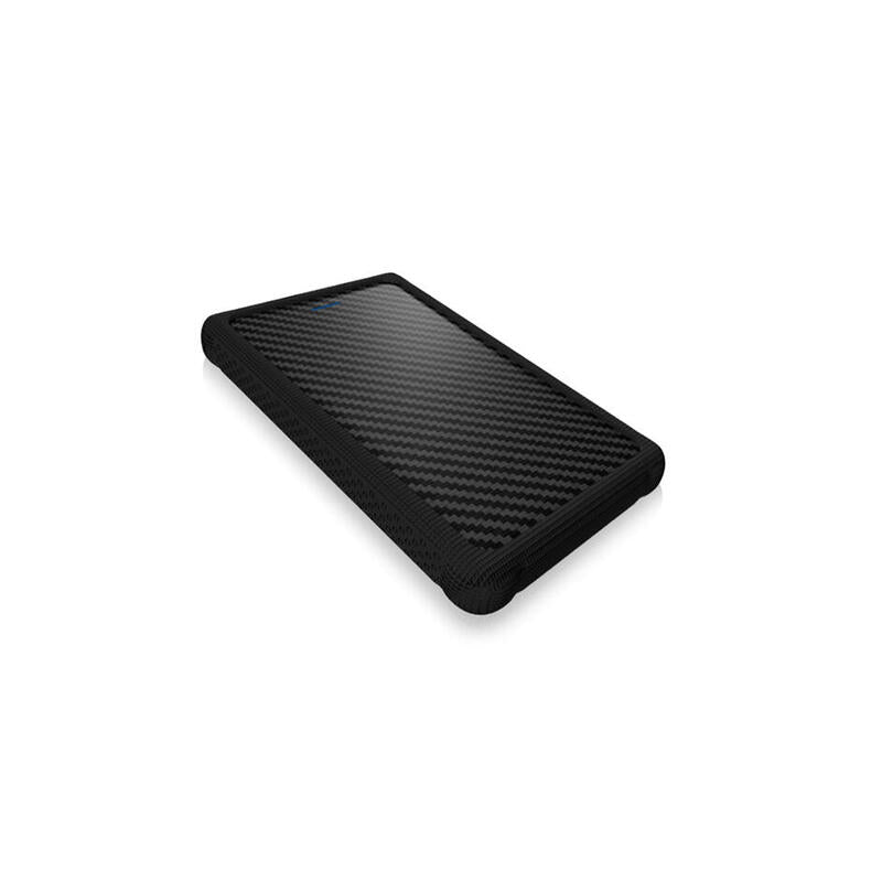 Icy Box Ib-223u3a-B 2.5" Caja Externa 2,5'' Hdd/Ssd Case Sata, Usb 3.0, Protection Sleeve, Black