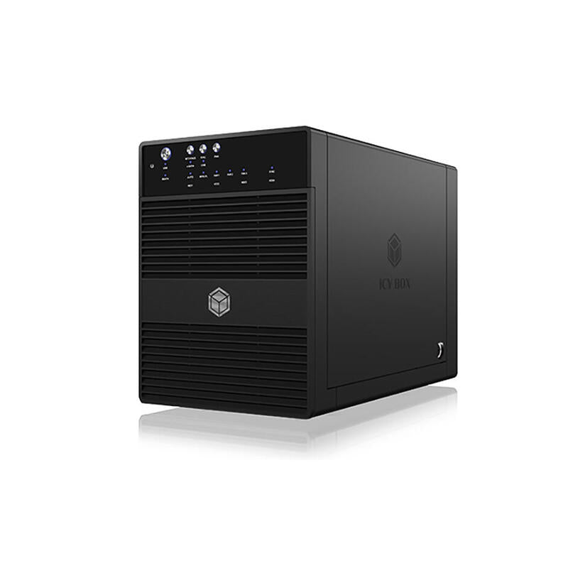 Icybox Ib-3640su3 External 4x3.5" Hdd Case Sata To Usb 3.0 Esata Jbod Black