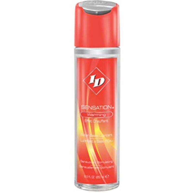 Id Sensation  Lubricante Base Agua Efecto Calor 250 Ml