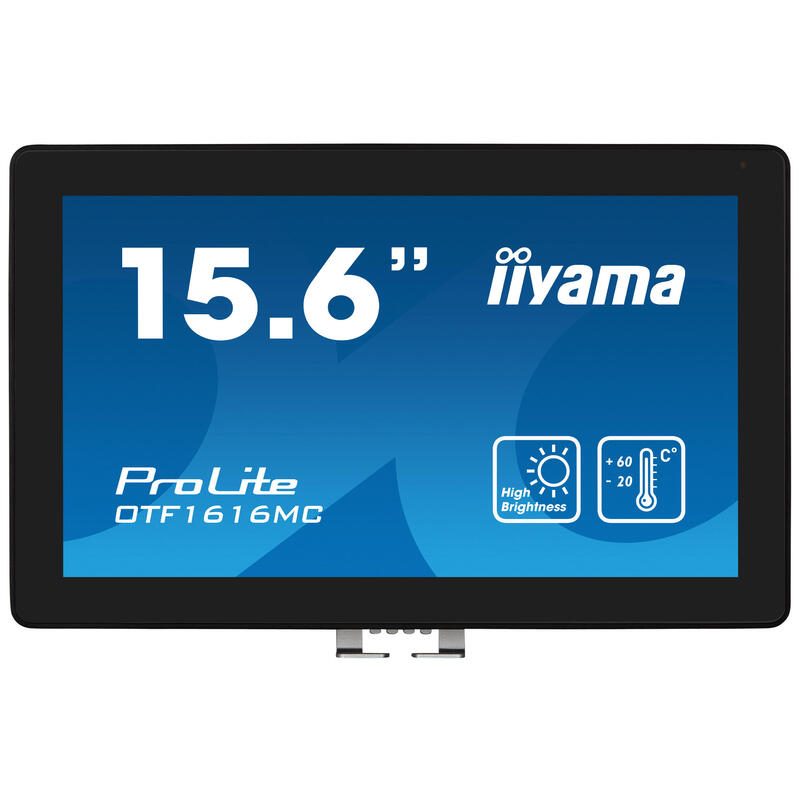 Iiyama 39.5cm (15.6") Otf1616mc-B1 16:9 M-Touch Hdmi+Dp+Usb