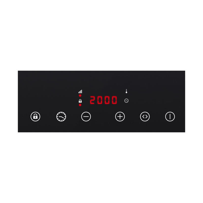 Ik 650 Slim, Kochplatte Schwarz Placa Induccion