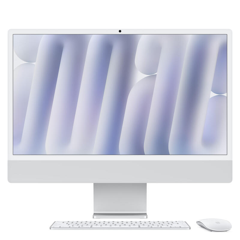 Imac 24 Cale: M4 10/10, 24gb, 512gb Ssd - Srebrny