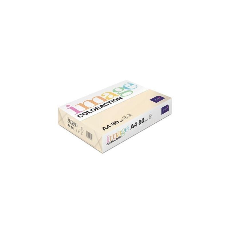 Image Papel Reprográfico Coloraction Din A4 80gr Paquete 500h Dune/Salmón Arena -Caja 5 Ud-