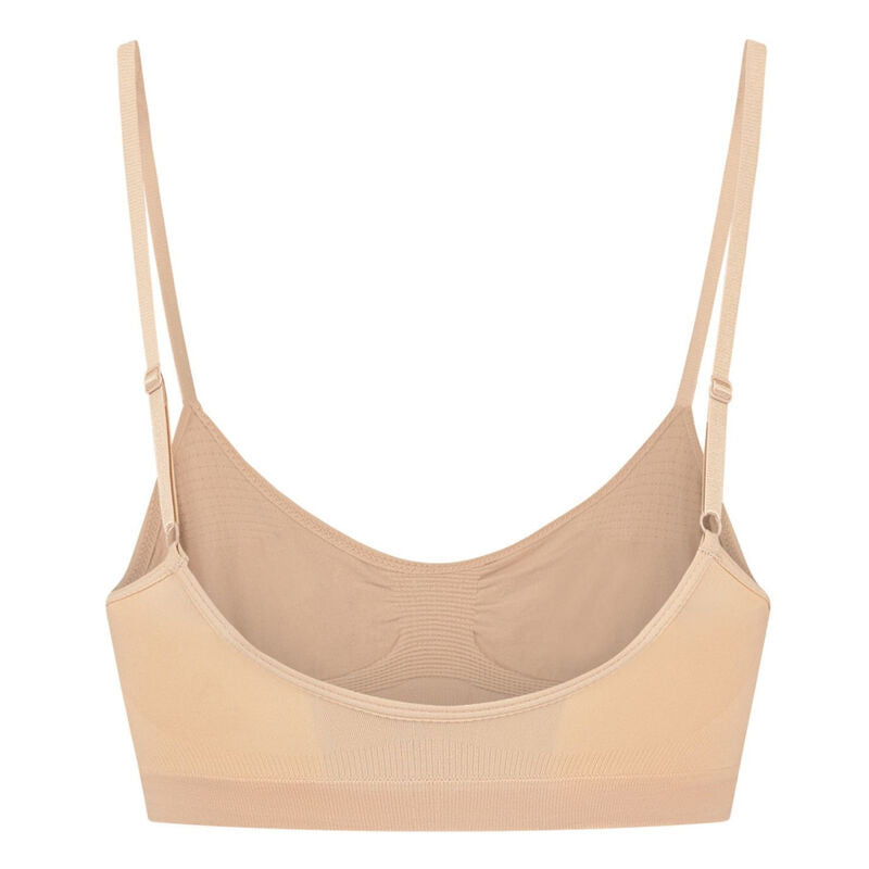 Bye-Bra - Medium Control Sujetador Sin Costuras Beige Talla S