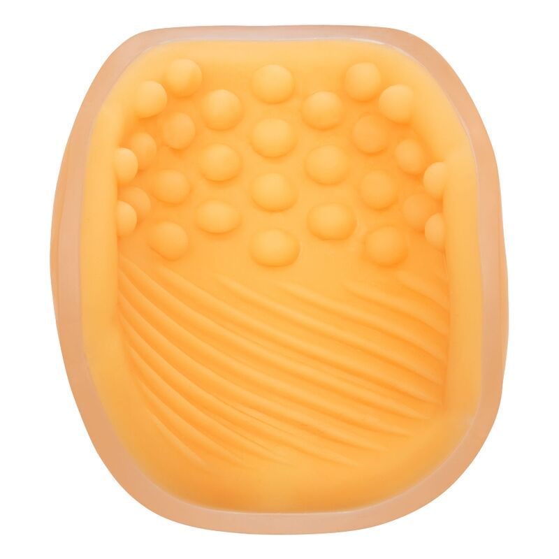 Calexotics - Beaded Grip Masturbador Texturado Naranja