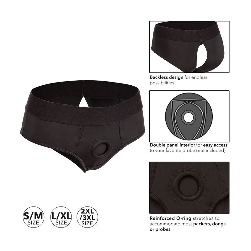Calexotics - Boundless Arnes-Calzoncillo Con Abertura Trasera Xxl/Xxl