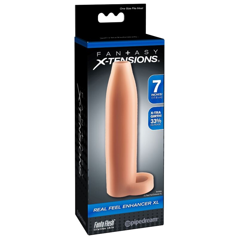 Fantasy X-Tensions  Real Feel Potenciador Xl - Color Natural