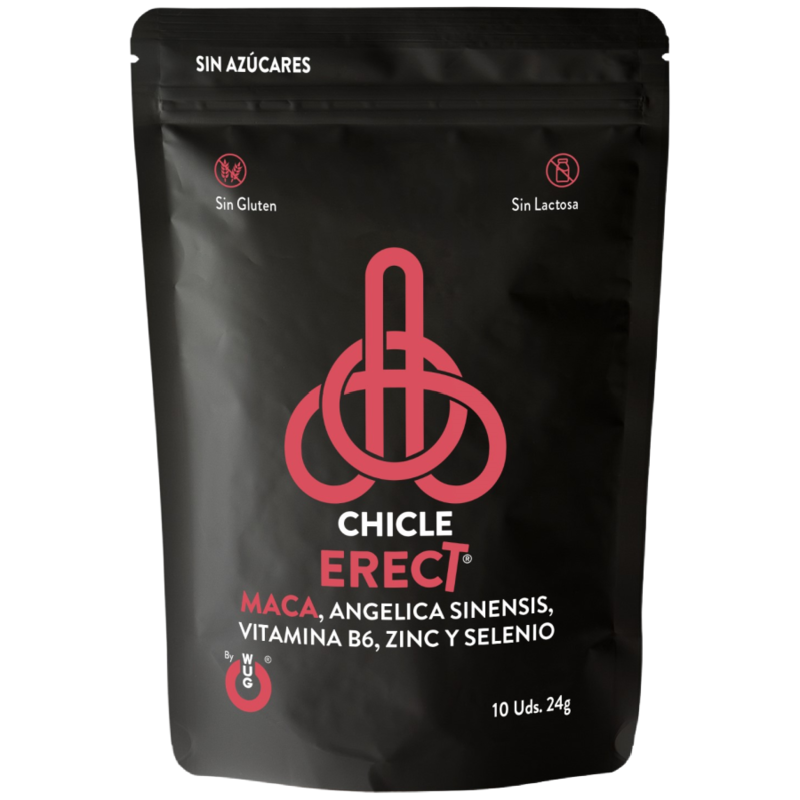 Wug Sex Sense - Erect Chicle Potenciador Erección 10 Unidades
