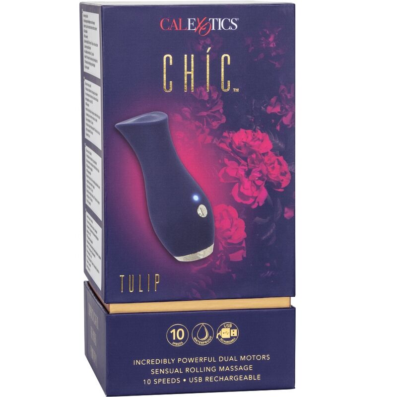 Calexotics - Chic Tulip Masajeador Azul