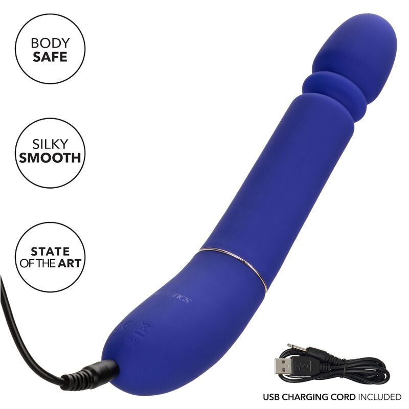 Calexotics - Shameless Slim Thumper Masajeador Azul