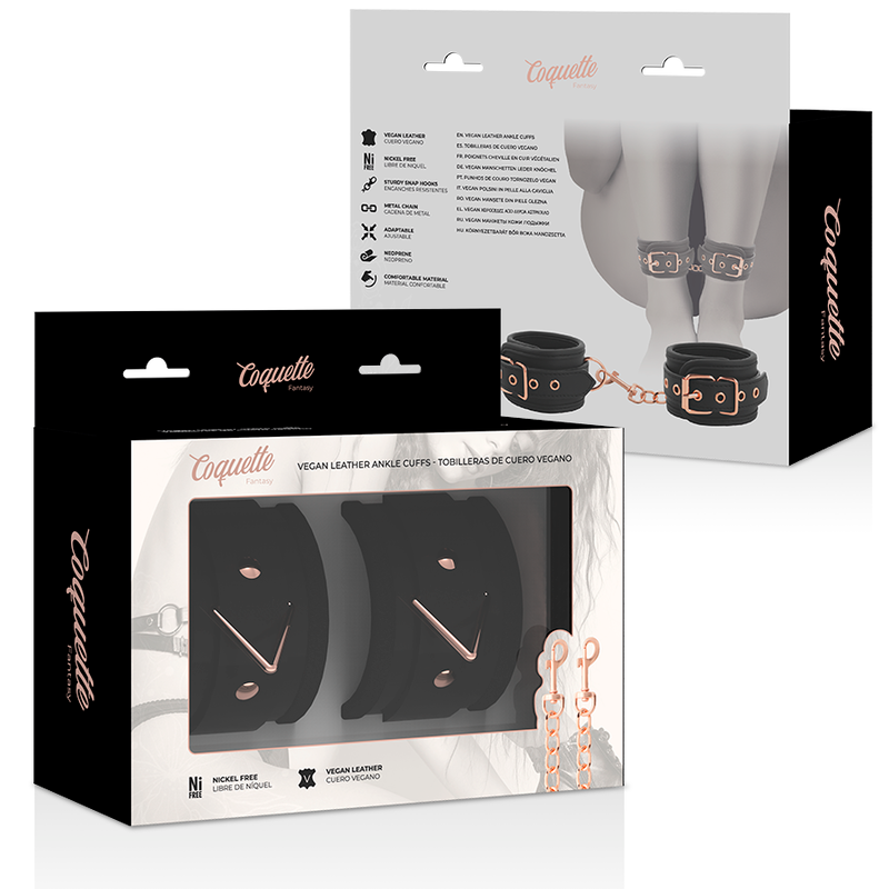 Coquette Chic Desire - Fantasy Esposas Tobillo Con Forro De Neopreno