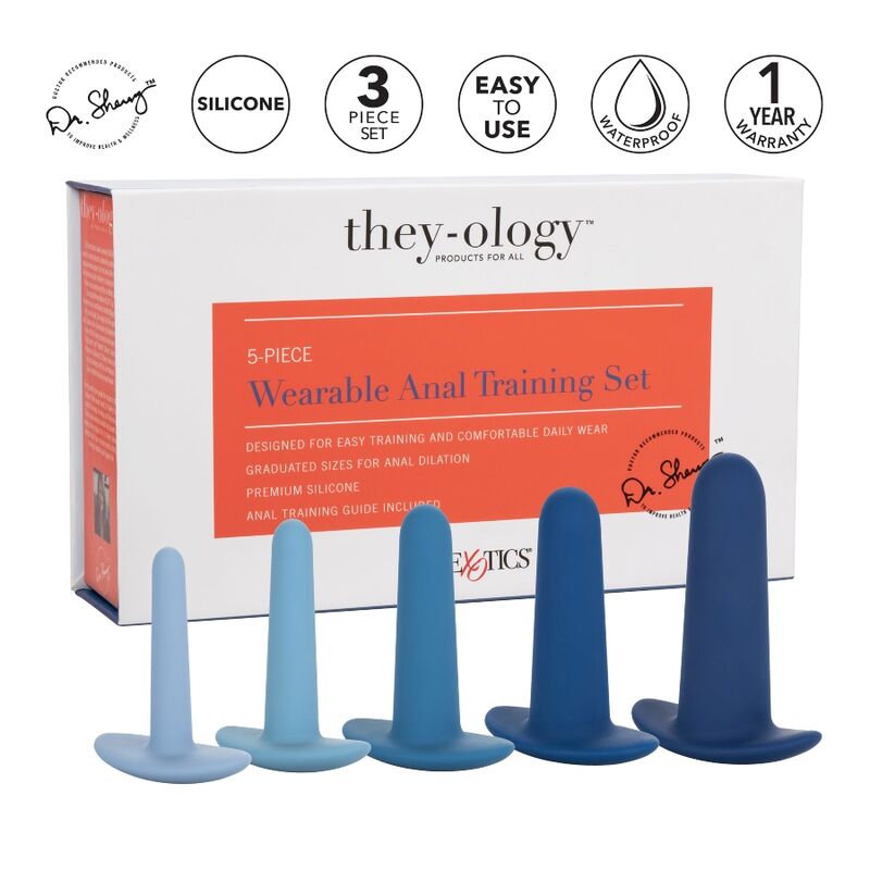 Plugs Kit De Entrenamiento Anal 5pc