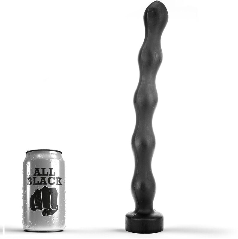 All Black Anal Plug Ball 32 Cm