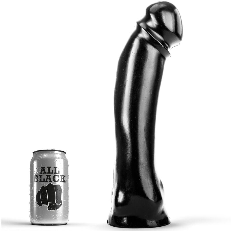 Dildo All Black  Dong 33 Cm