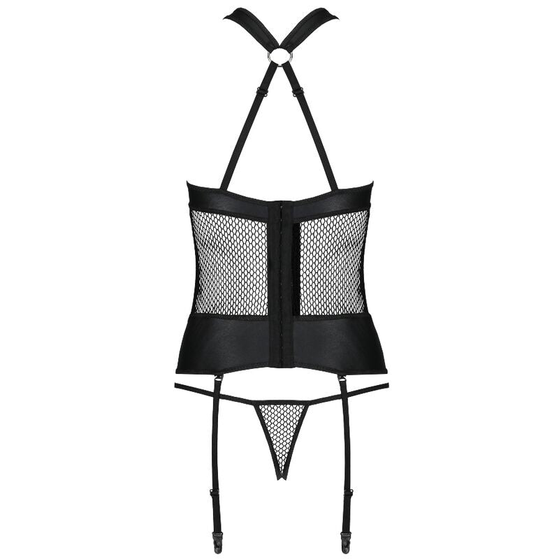 Passion - Amanda Corset Cuero Ecologico L/Xl