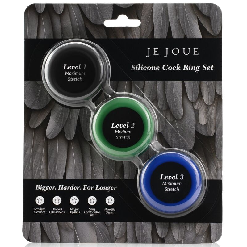 Je Joue  Silicone Set Anillos Pene De Silicona