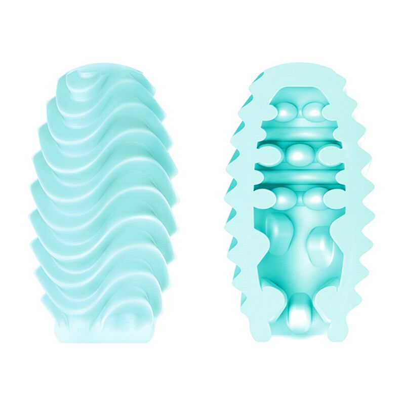 Pretty Love - Huevo Masturbador Doble Cara Turquesa