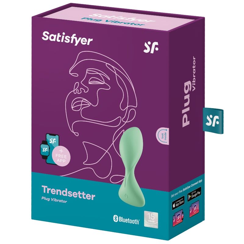 Satisfyer Trendsetter Plug Vibrador - Verde