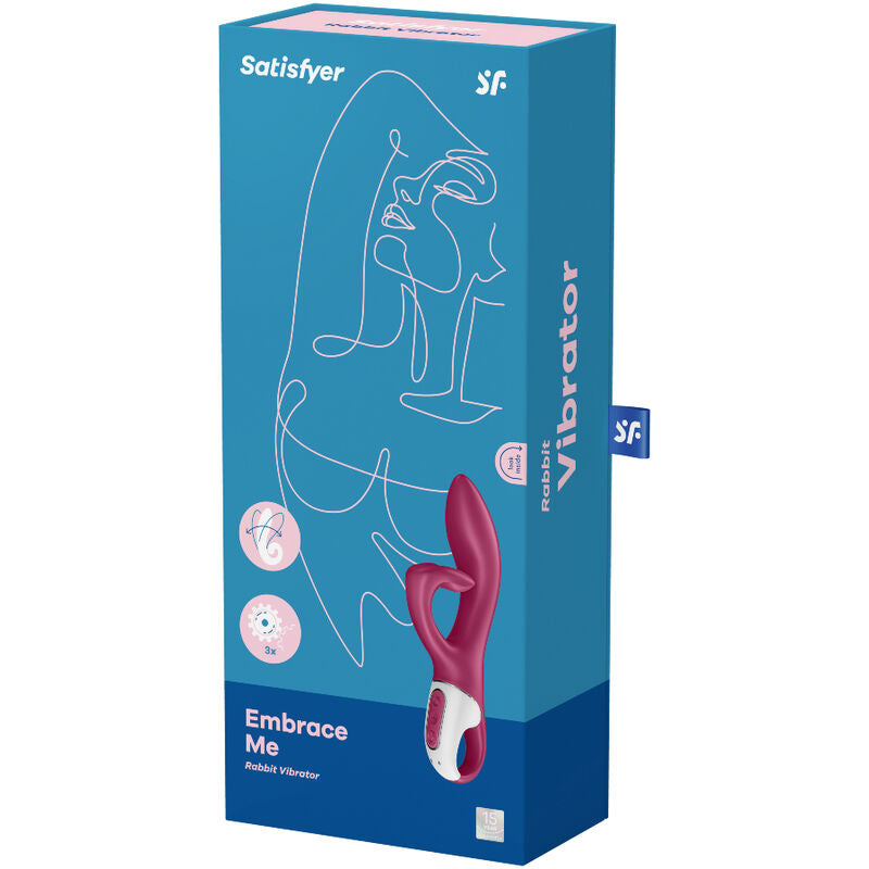 Vibrador Satisfyer Embrace Me  - Rosado