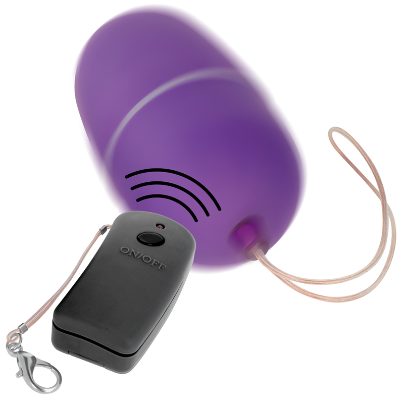 Online - Huevo Vibrador Con Mando Control Remoto Lila