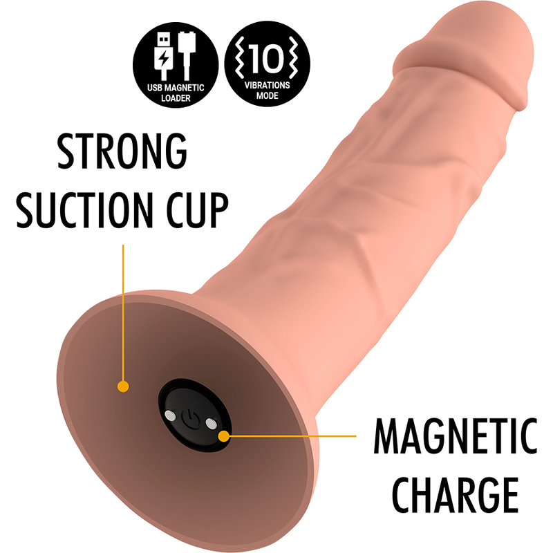 Mythology - Asher Original Dildo S - Vibrador Compatible Con Watchme Wireless Technology