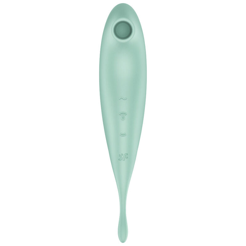 Satisfyer - Twirling Pro+ Estimulador Y Vibrador App Verde