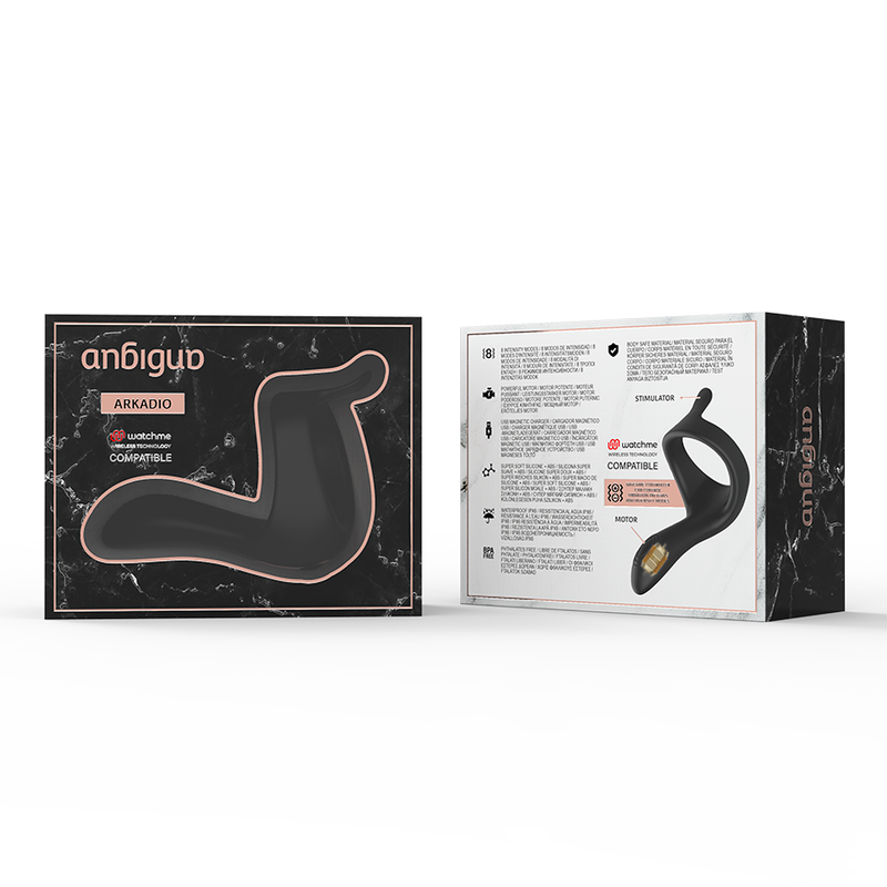 Anbiguo - Arkadio Estimulador Glande & Perineo Compatible Con Watchme Wireless Technology