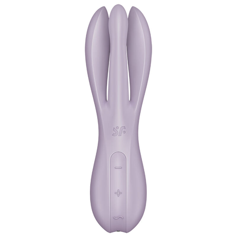 Vibrador Satisfyer Threesome 2  - Violeta