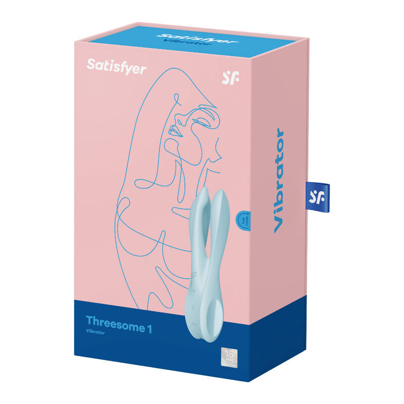Vibrador Satisfyer Threesome 1  - Azul