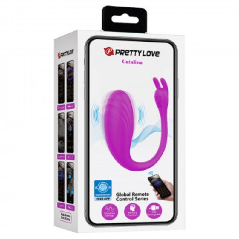 Pretty Love Catalina Masajeador Free App - Lila