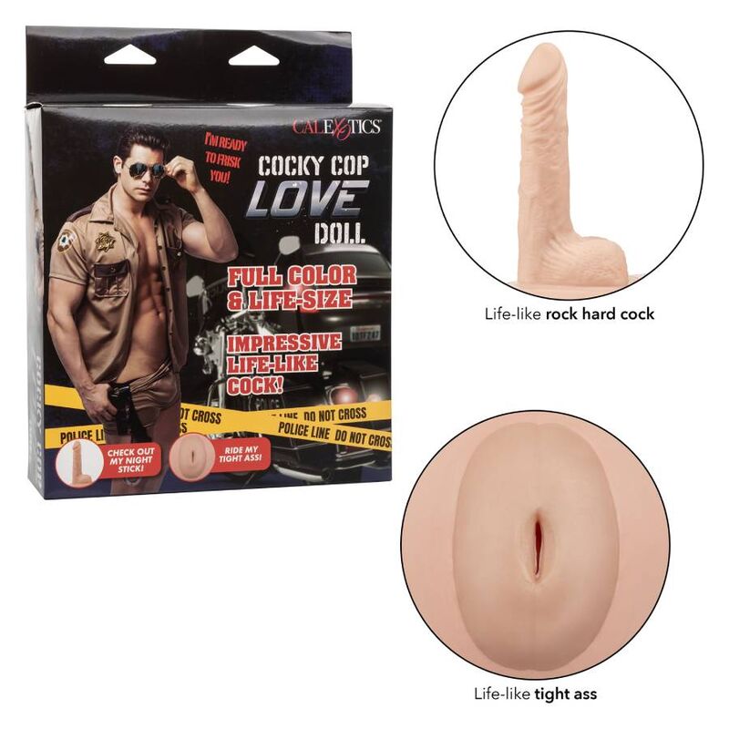 California Exotics Cocky Cop Love Doll