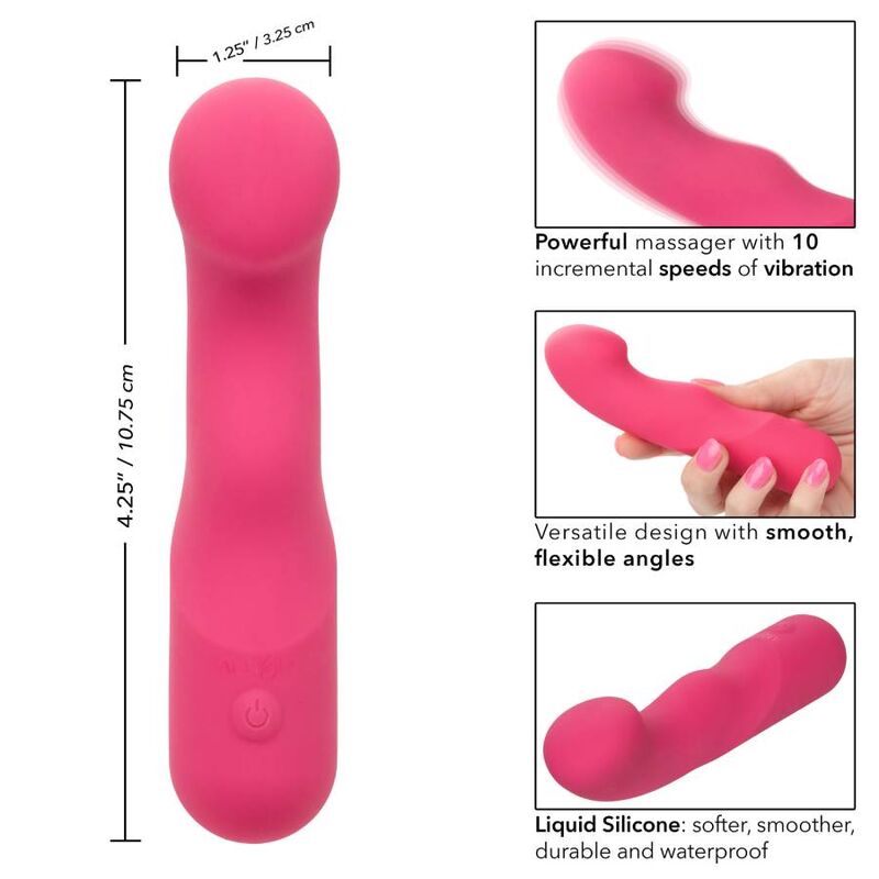 California Exotics Pixies Curvy Rosa