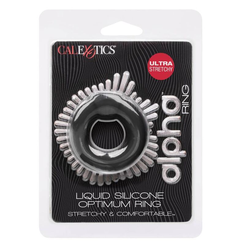Funda Para El Pene California Exotics Alpha Optimum Ring Negro